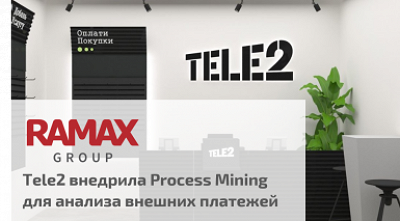 Tele2 внедрила Process Mining для анализа внешних платежей